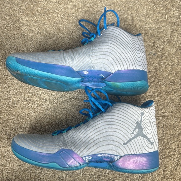 EUC Mens Jordan Air Jordan XX9 "Playoff Pack Home" Cool Blue/Gray Sneakers SZ 13 - Picture 5 of 15